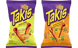 Takis turns up heat with new rolled tortilla chips