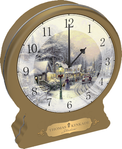 Original Gourmet Thomas Kincade clock