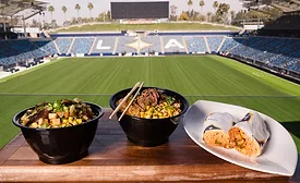 Nongshim LA Galaxy partnership meals