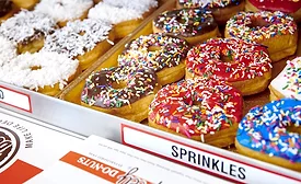 Shipley Do-Nuts doughnuts with sprinkles