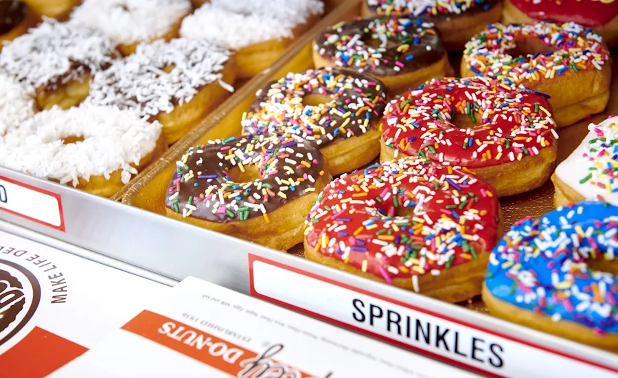 Shipley Do-Nuts doughnuts with sprinkles