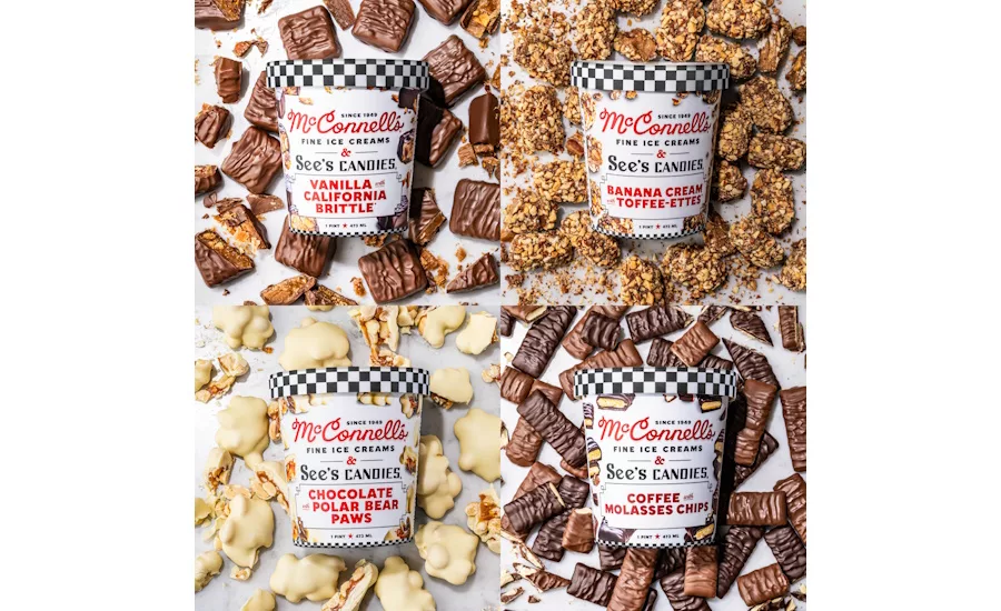 McConnell's Fine Ice Cream, See's Candies collab