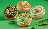 Krispy Kreme debuts St. Patrick's Day doughnuts Krispy Kreme debuts St. Patrick's Day doughnuts