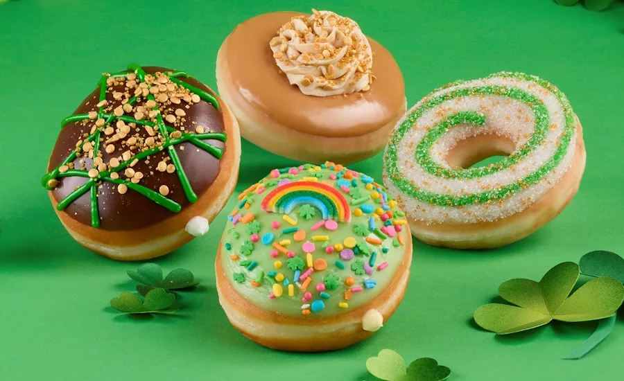 Krispy Kreme debuts St. Patrick's Day doughnuts