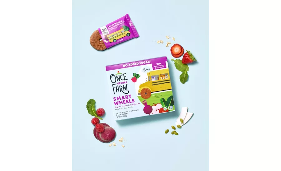 Once Upon a Farm releases toddler snack bars