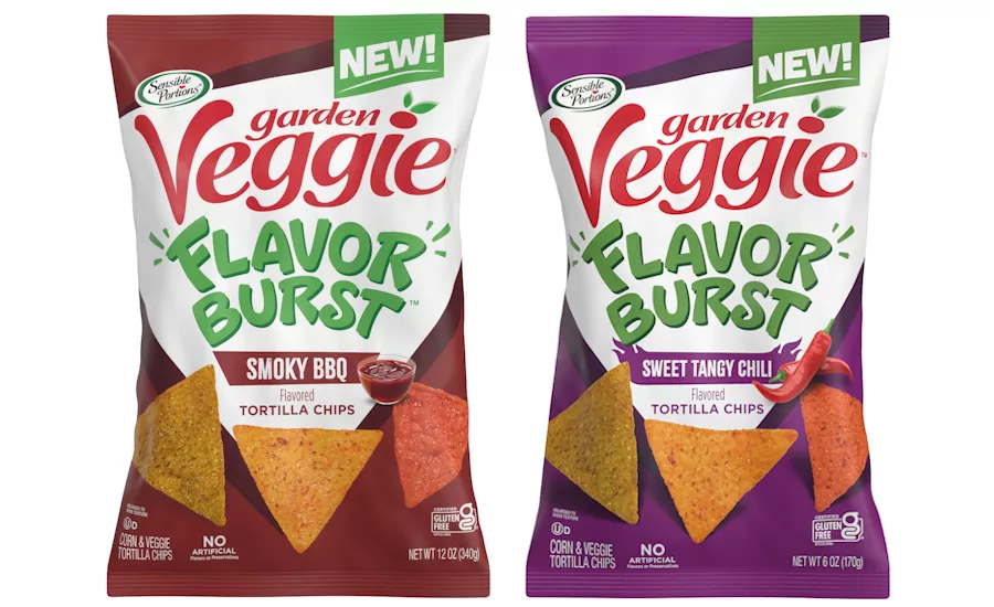 Garden Veggie Snacks debuts Flavor Burst tortilla chips