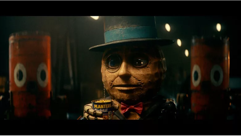 Mr. Peanut on Netflix's The Electric State