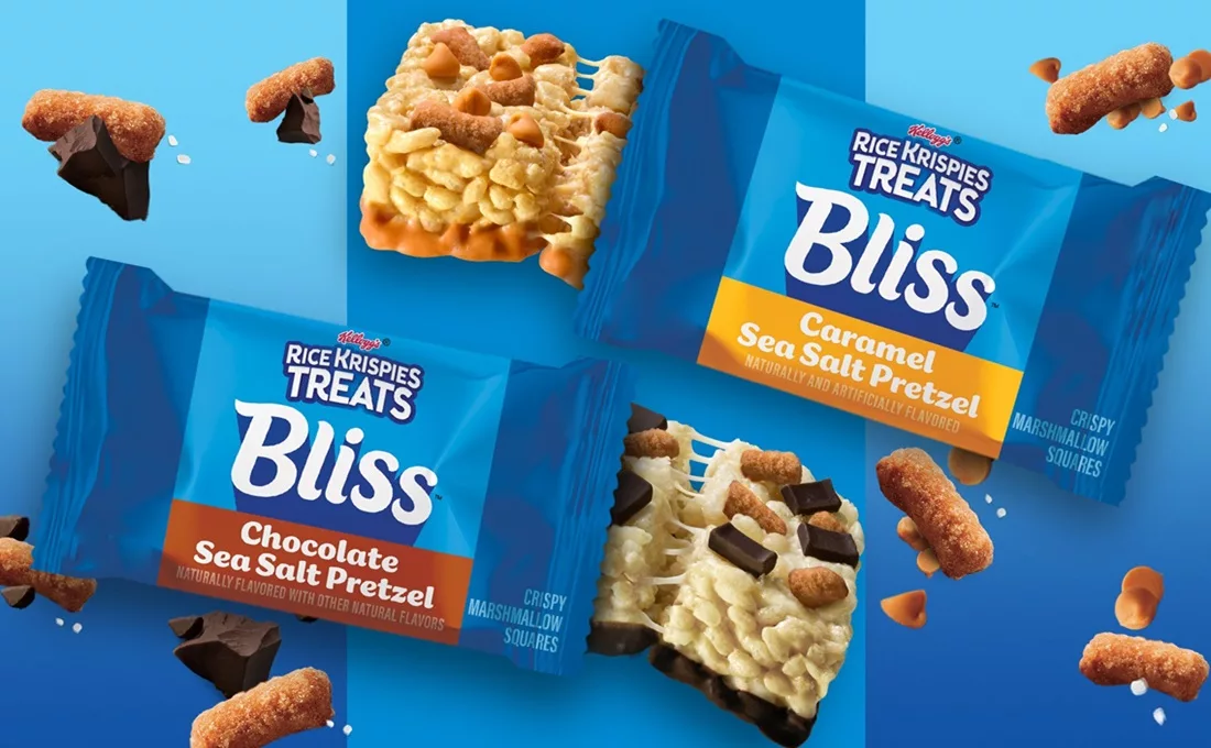 Kellanova launches salty-sweet Rice Krispies Treats Bliss bars