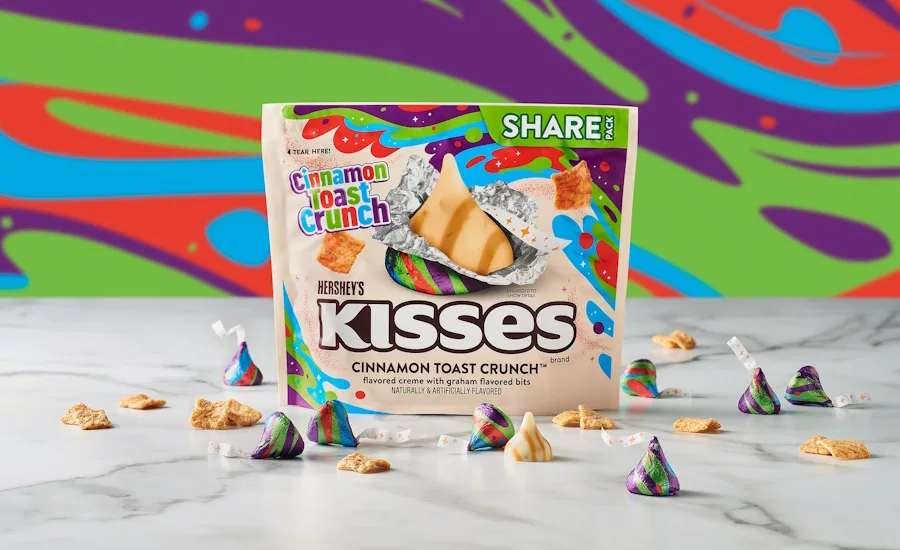 Hershey's Kisses debuts Cinnamon Toast Crunch flavor