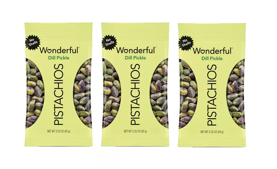 Wonderful Pistachios debuts Dill Pickle flavor