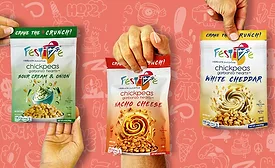 Festive Chickpea Hearts debuts bigger packs, new flavors, new branding