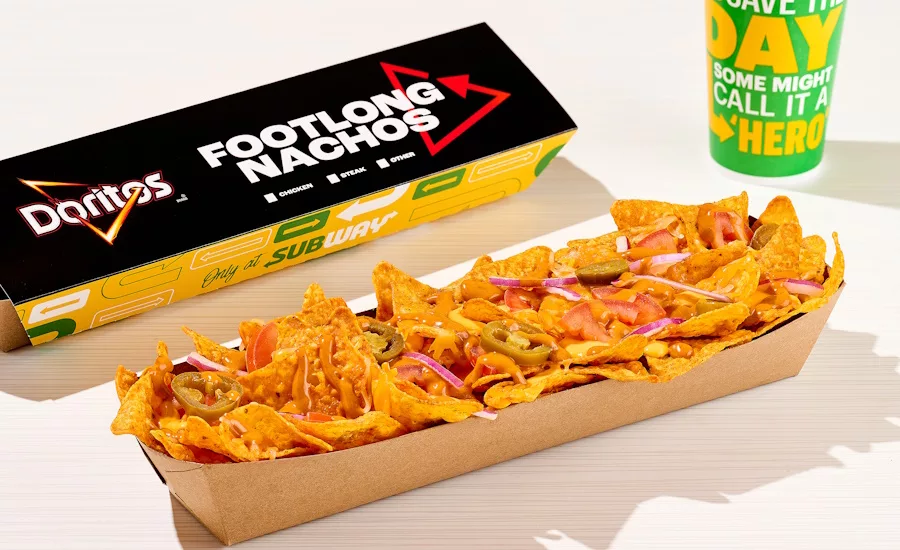Subway introduces Doritos Footlong Nachos