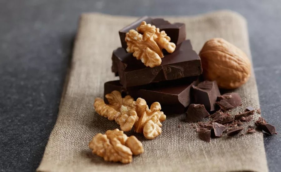Unlocking the flavor, texture of walnuts in confections