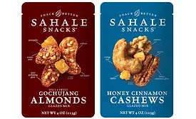 Sahale Snacks unveils Gochujang Almonds, Honey Cinnamon Cashews