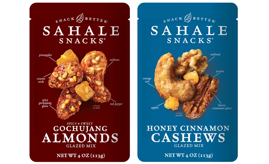 Sahale Snacks unveils spicy almond and sweet cashew mixes | Snack