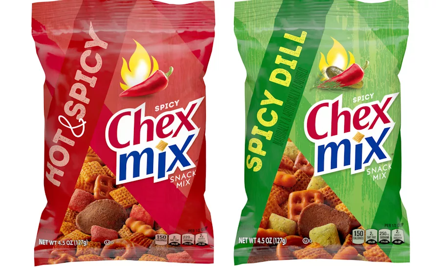 Chex Mix debuts Spicy Dill and Hot & Spicy flavors