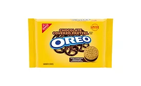 Oreo launches LTO Chocolate Covered Pretzel cookies