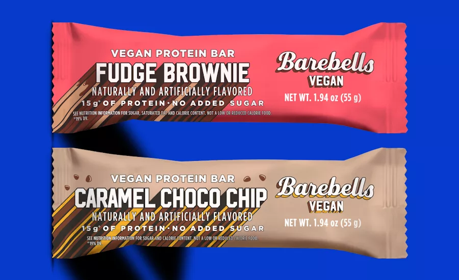 Barebells introduces two vegan bars
