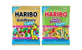 Haribo debuts tropical gummies