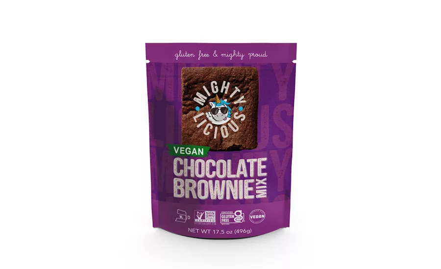 Mightylicious GF Vegan Brownie Mix debuts at Kroger