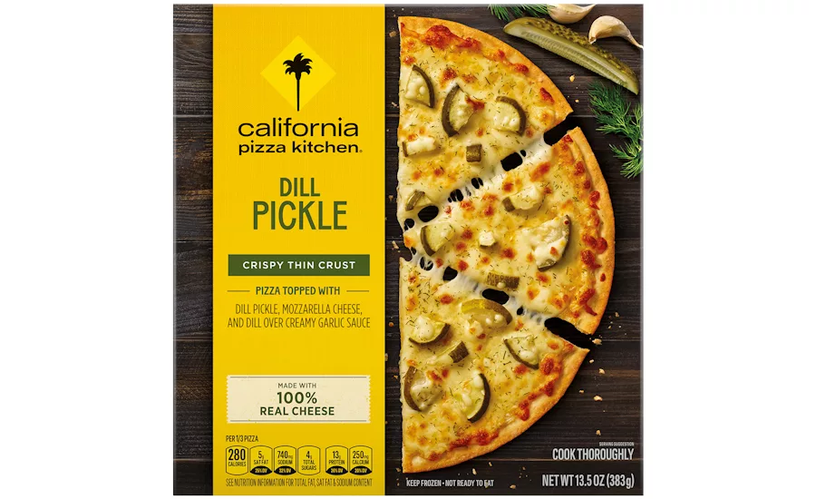 California Pizza Kitchen releases frozen dill pickle variety