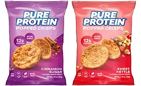 Pure Protein expands line of Popped Crisps