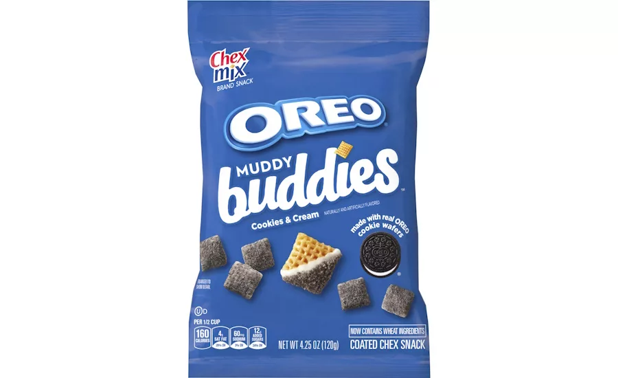 Chex Mix introduces Oreo Cookies & Cream Muddy Buddies
