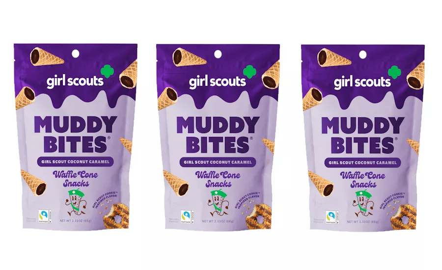 Muddy Bites introduces Girl Scout Coconut Caramel Flavor