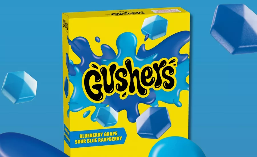 Gushers releases first-ever all-blue pack