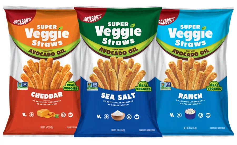 Jackson’s unveils Super Veggie Straw snacks