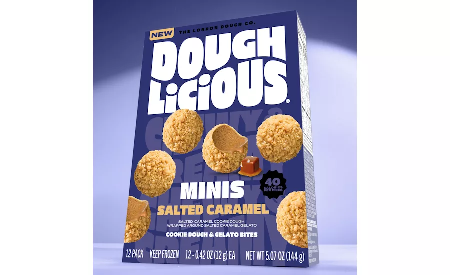 Doughlicious launches Salted Caramel Cookie Dough and Gelato Bites