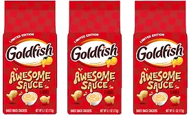 Goldfish releases Awesome Sauce crackers