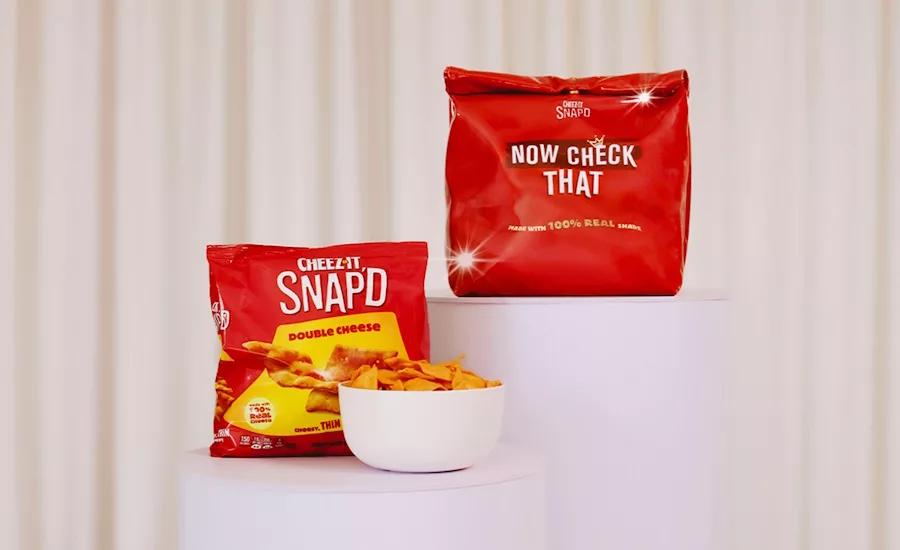 Cheez-It Snap'd bag