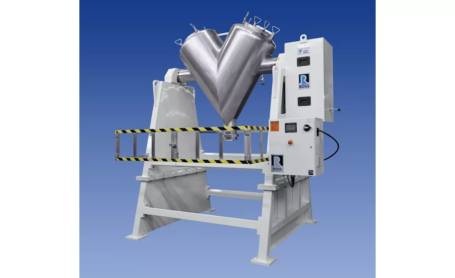 Ross introduces blender for precision mixing of free-flowing solids
