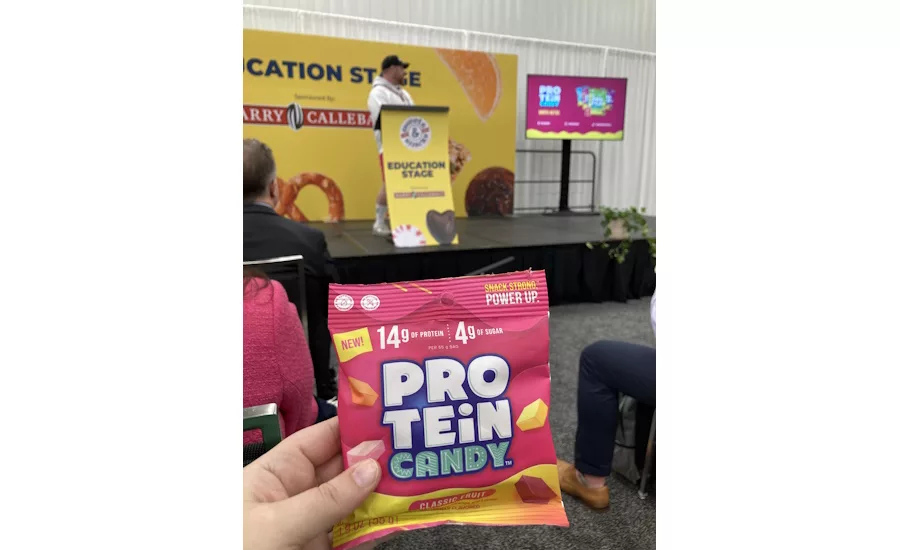 Sweets & Snacks Expo protein candy 5x5