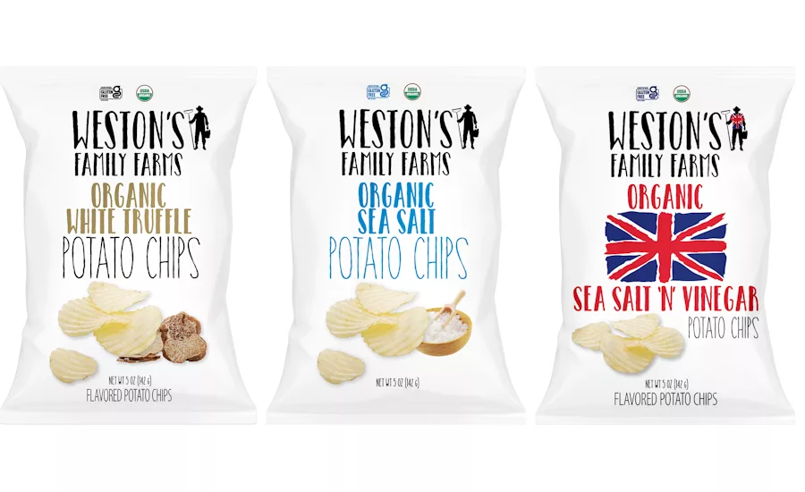 Calbee debuts Weston's Family Farms Organic Potato Chips