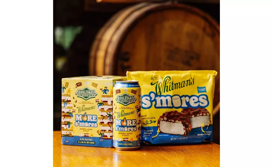 Whitman's s'mores beer collaboration