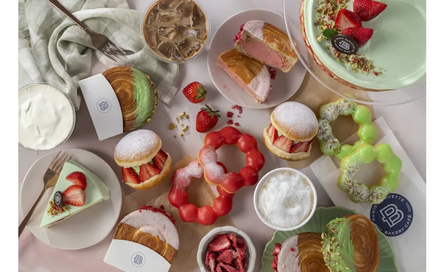 Paris Baguette debuts strawberry, pistachio treats for summer