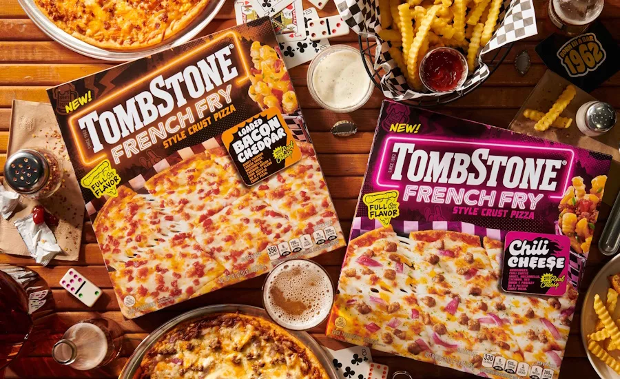 Tombstone unleashes French fry-style crust pizza