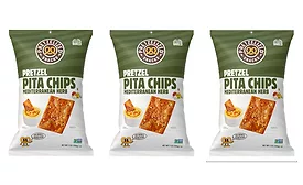Pretzelized launches Mediterranean Herb Pretzel Pita Chips