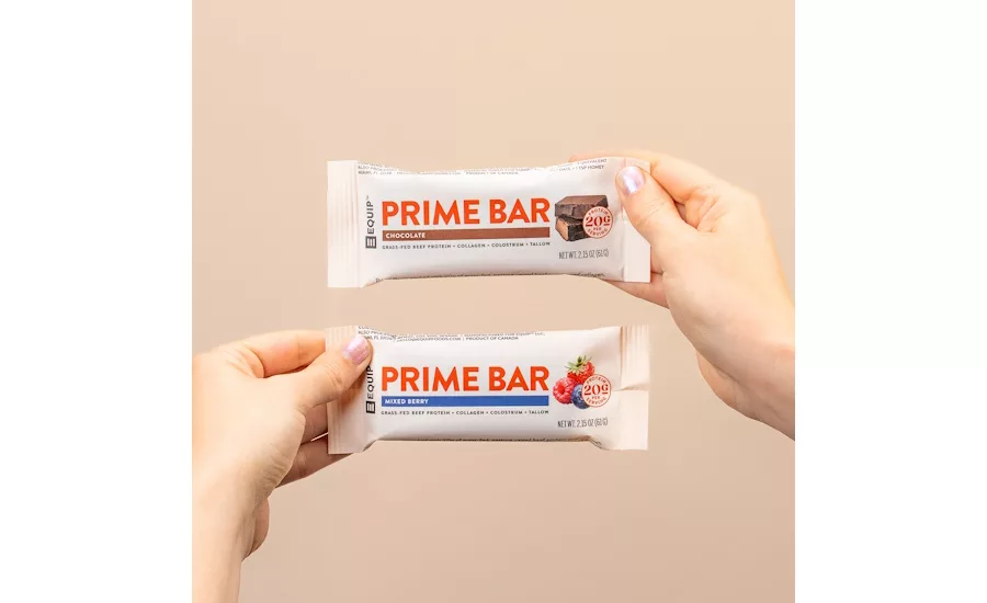 Equip Foods launches dessert-inspired, grass-fed beef protein bar