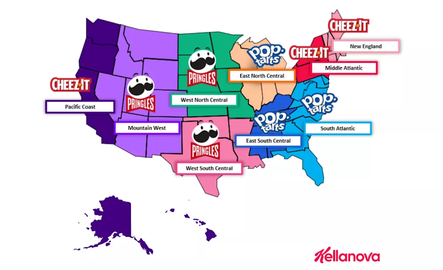 Kellanova road trip snacks