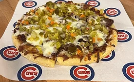 Chicago Cubs, Home Run Inn, Vienna Beef partner on pizza