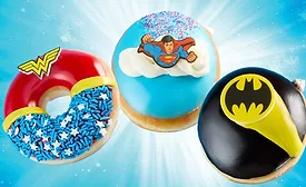Krispy Kreme soars with Superman, Batman, Wonder Woman doughnuts