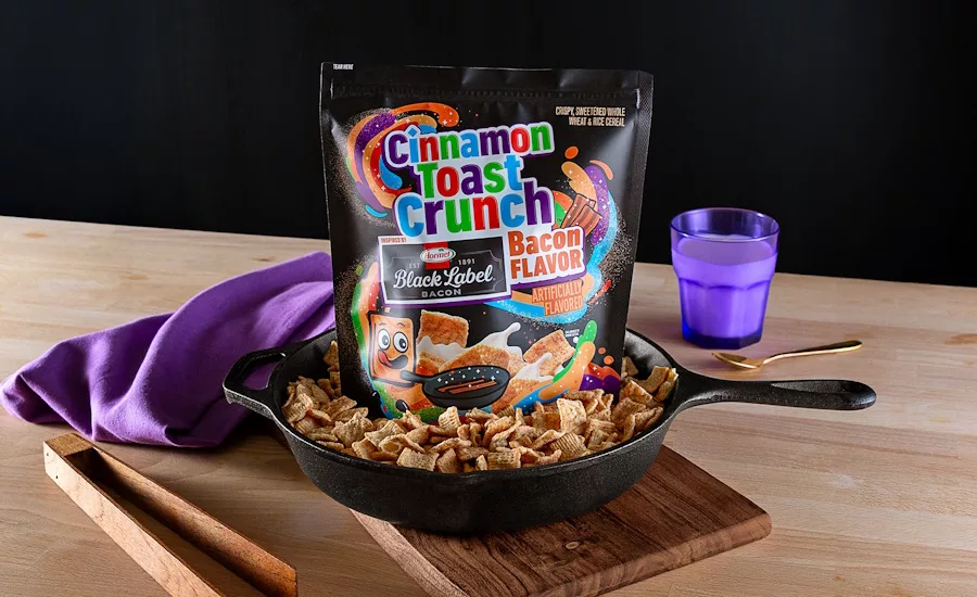 Cinnamon Toast Crunch introduces bacon-flavored cereal