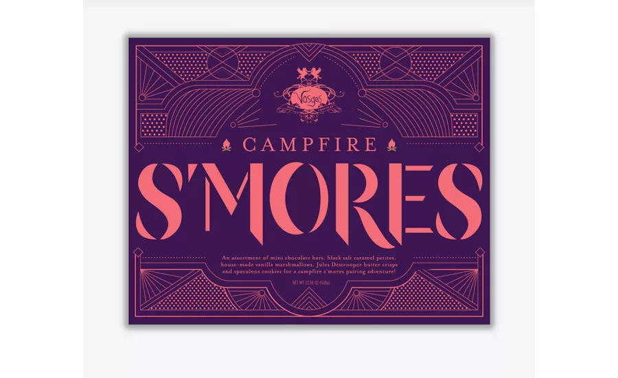 Vosges Haut-Chocolat launches Campfire S'mores Collection