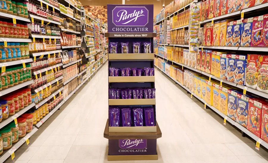 Purdys Chocolatier enters grocery stores for the first time