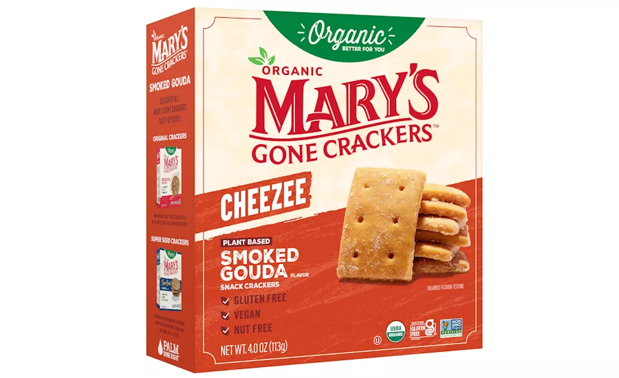 Mary's Gone Crackers shares new formula, flavor, packaging