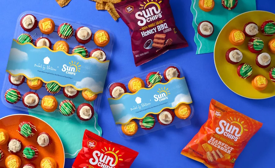 SunChips, Baked by Melissa announce LTO cupcake collection