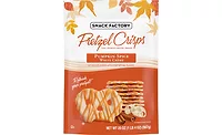 Snack Factory rereleases Pumpkin Spice White Creme Pretzel Crisps Snack Factory rereleases Pumpkin Spice White Creme Pretzel Crisps